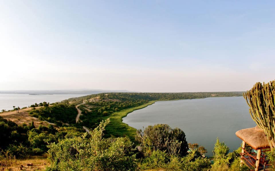 Mweya Peninsula in Queen Elizabeth Park